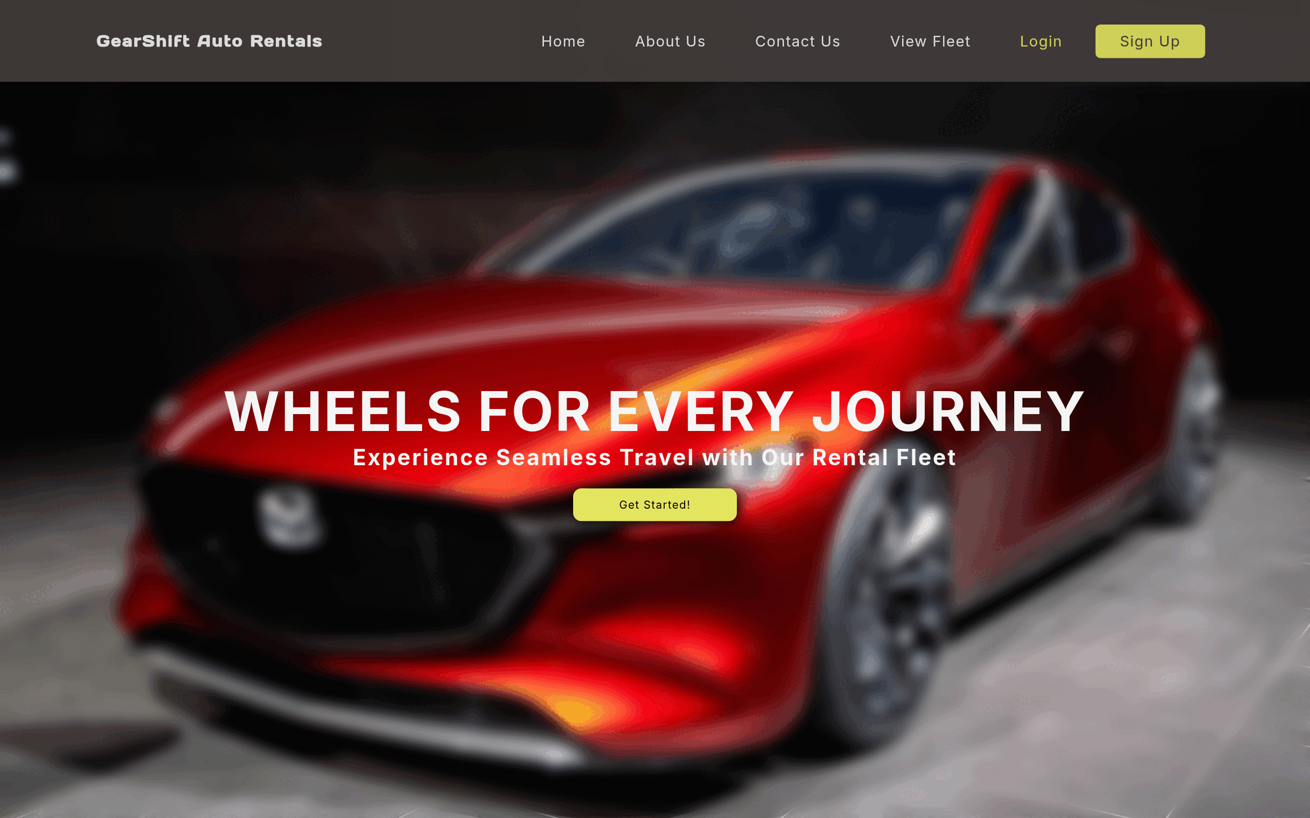 GearShift home page